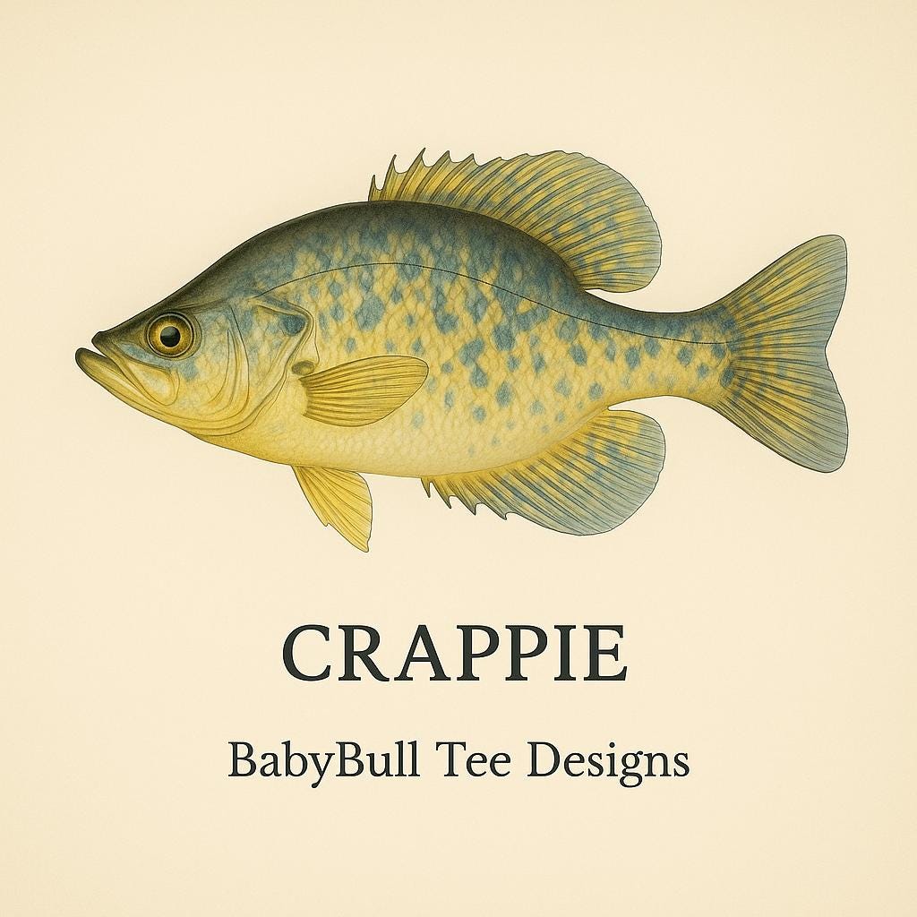 Crappie Attitude – BabyBull Fishing Co. | BabyBull T-Shirt
