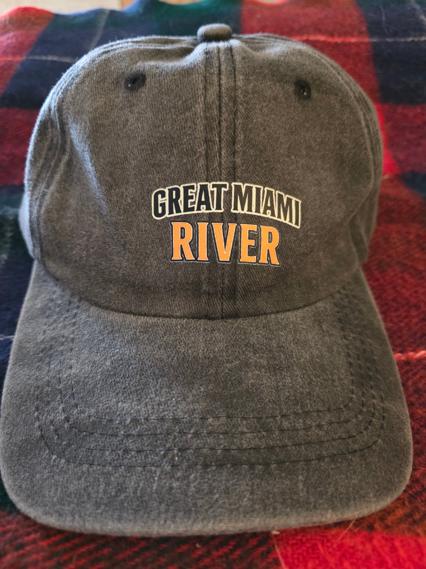 Printed Great Miami River Baseball Hat – Local Shipment While Supplies Last!