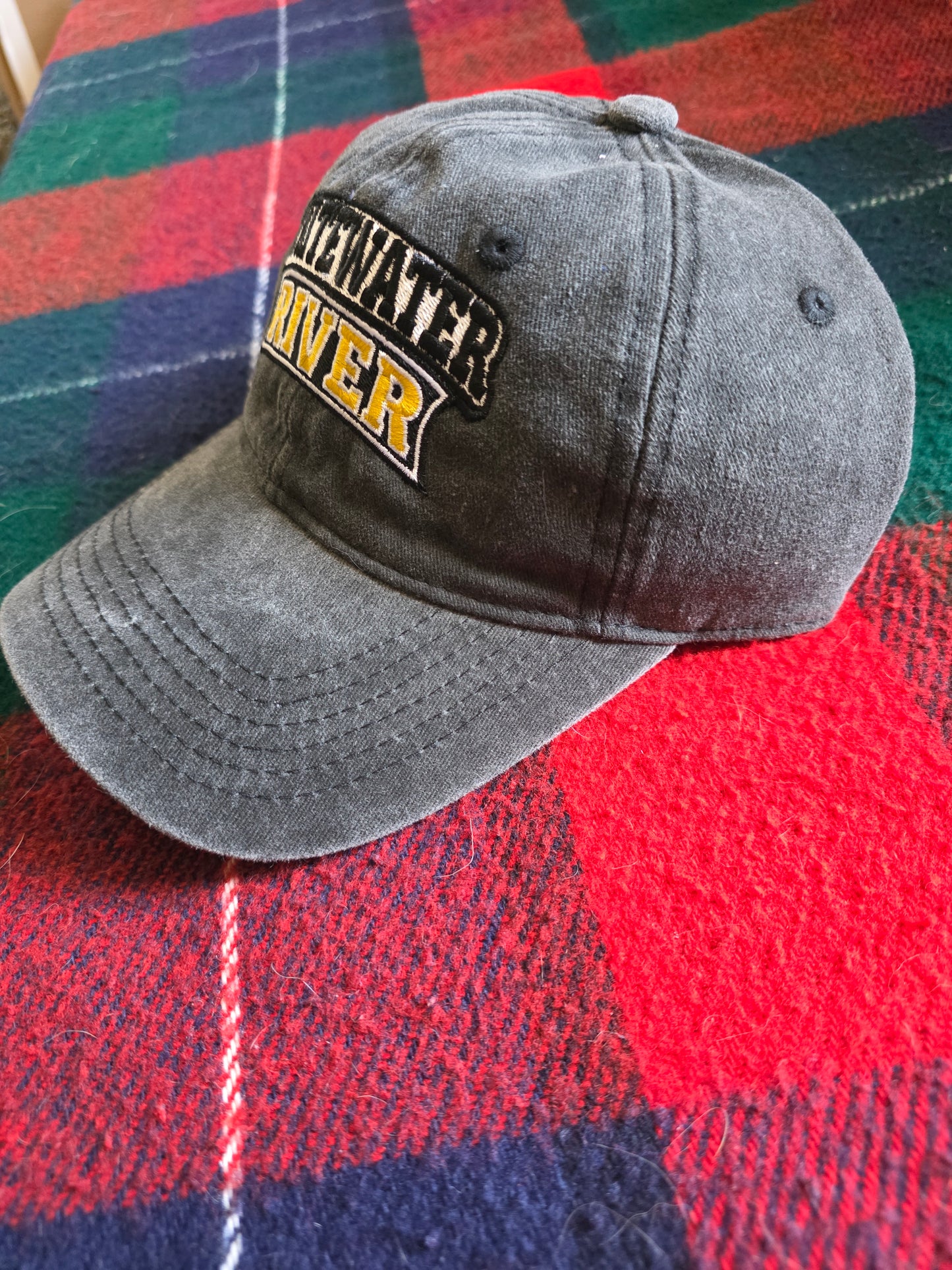 Whitewater River Promo Embroidered Hat – Just in Time for the White Bass Run Local Inventory Shipment