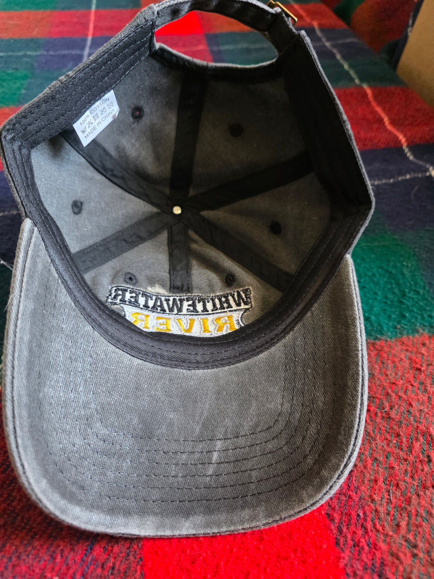 Whitewater River Promo Embroidered Hat – Just in Time for the White Bass Run Local Inventory Shipment