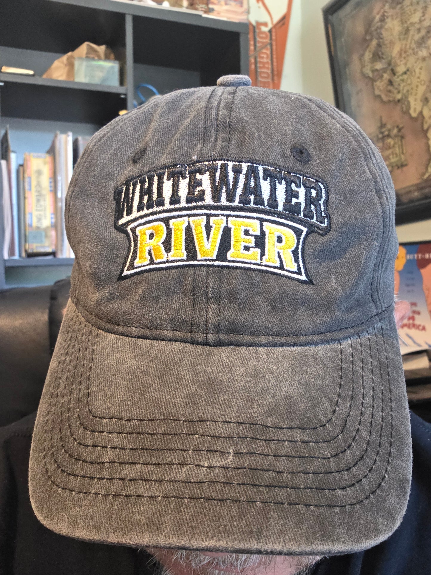 Whitewater River Promo Embroidered Hat – Just in Time for the White Bass Run Local Inventory Shipment