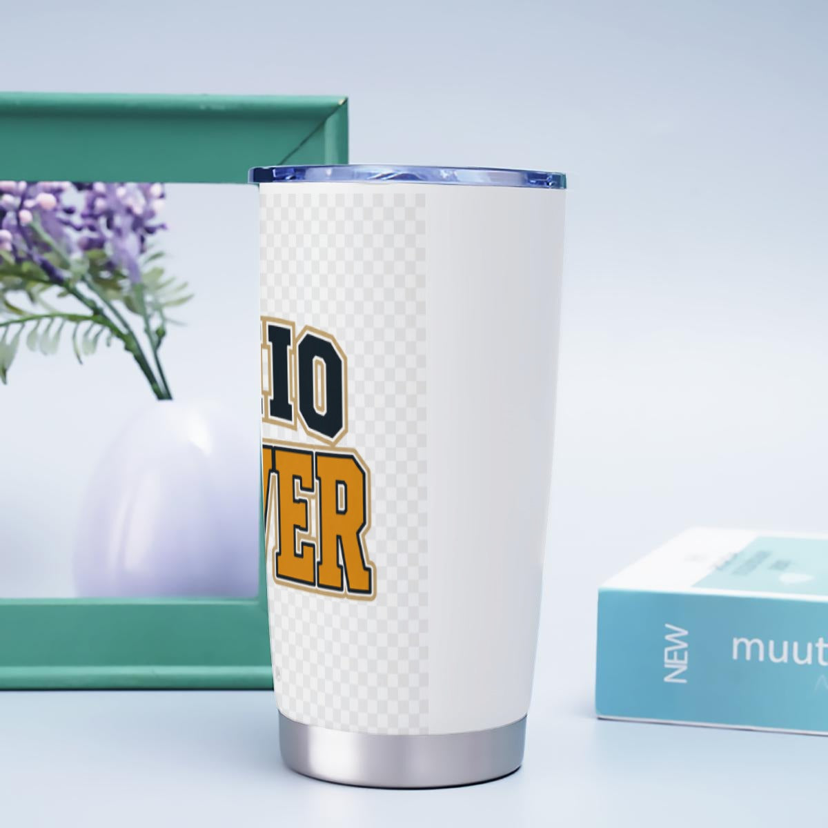 Ohio River Tumbler | Ohio River Fishing & Outdoor Travel Cup | River Lover Fisherman Gif