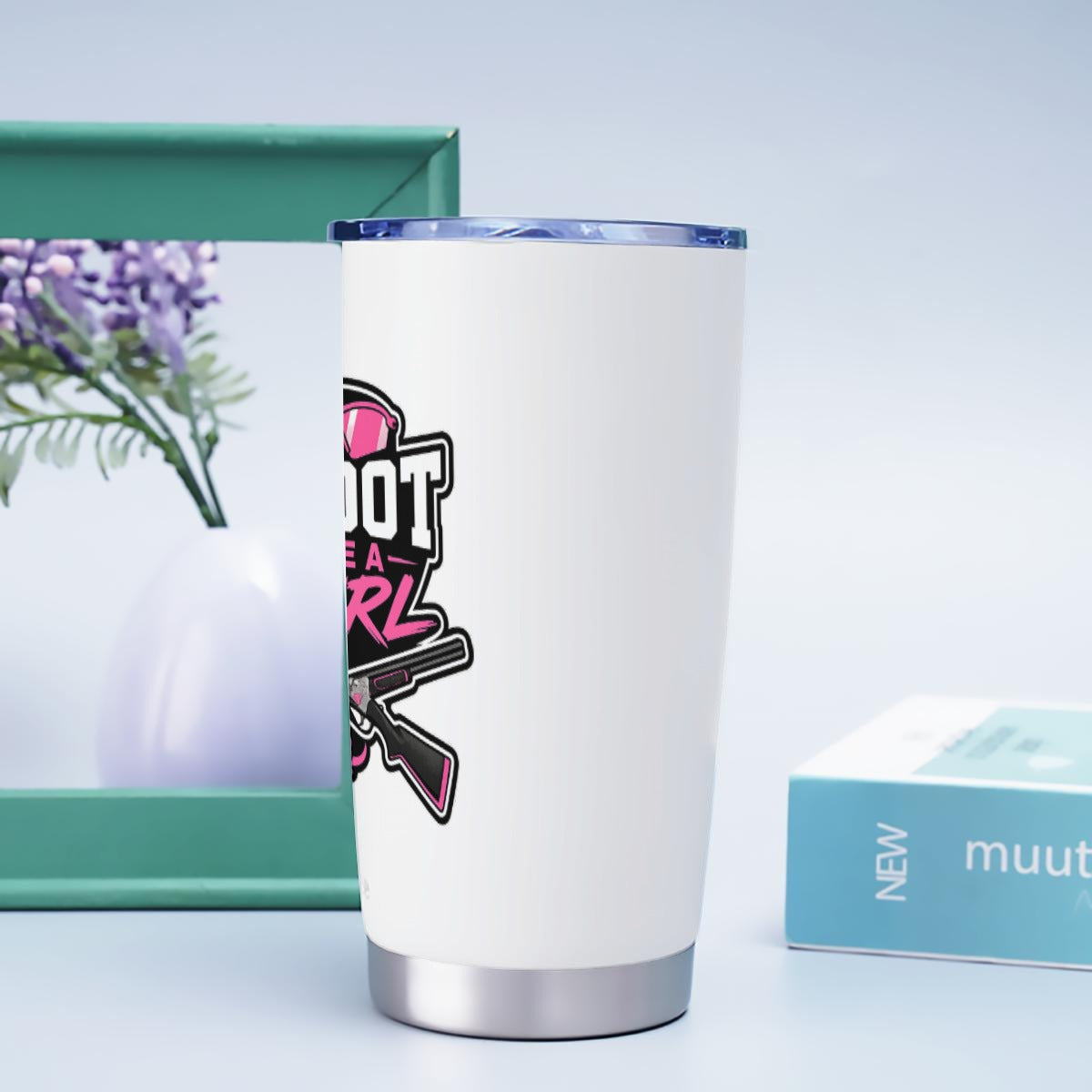 Shoot Like a Girl Tumbler | Women’s Trap & Skeet Gift