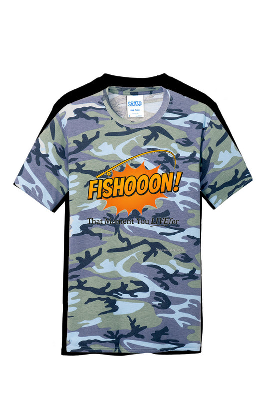 Fishooon Core Cotton Camo Tee