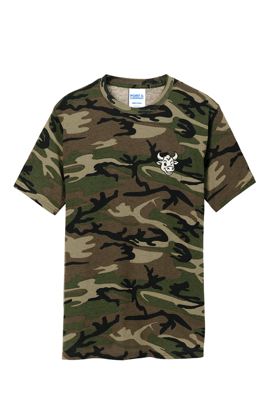BabyBull Camo Tee - Left Breast Logo
