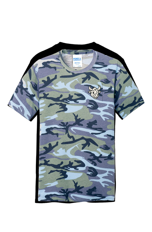 BabyBull Camo Tee - Left Breast Logo