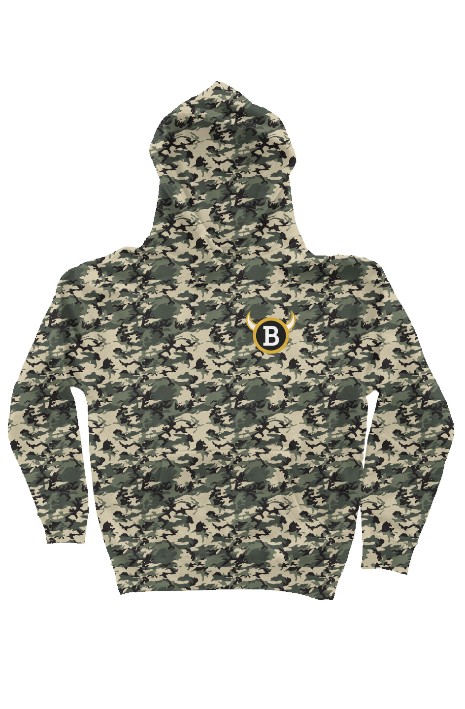 Camo Independent Heavyweight Hoodie BabyBull Horne