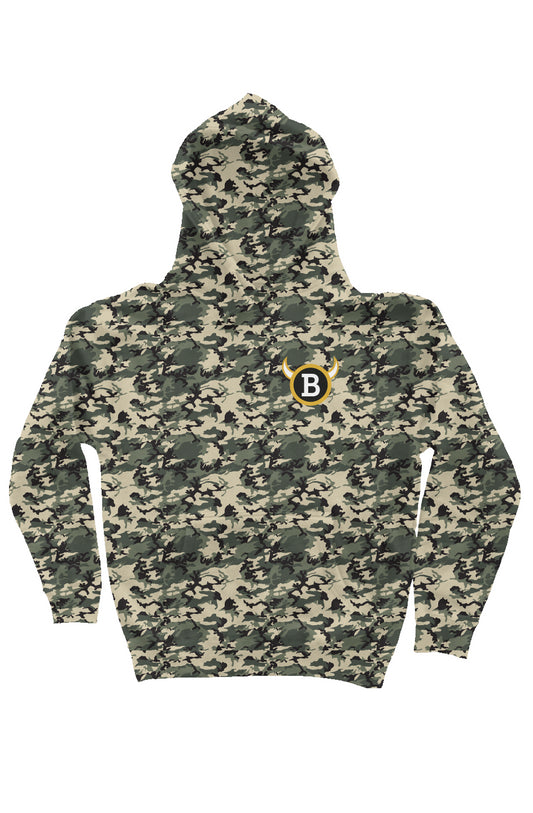 Camo Independent Heavyweight Hoodie BabyBull Horne