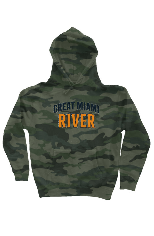 Great Miami River Camo Independent Heavyweight Hoodie