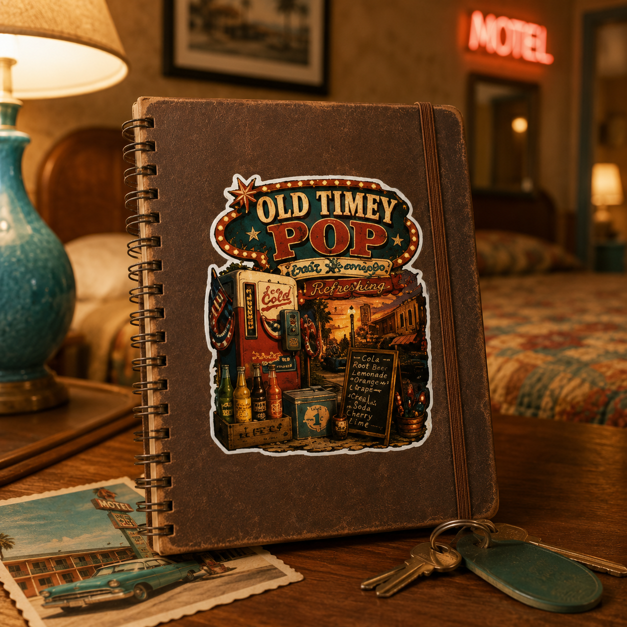 Retro Road Trip Sticker 3-Pack
