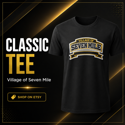 Seven Mile Ohio Full-Back Hometown Tee