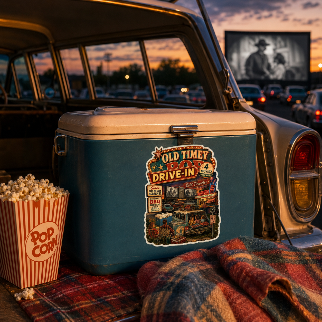 Retro Road Trip Sticker 3-Pack
