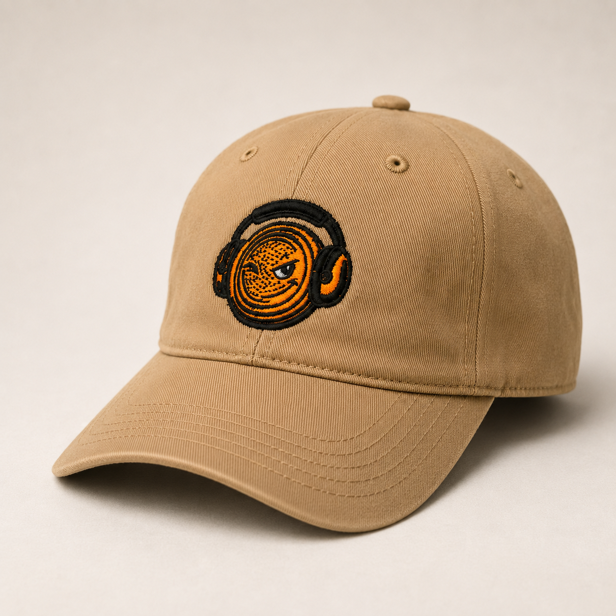 Gertie Embroidered Trap & Skeet Hat – Tan