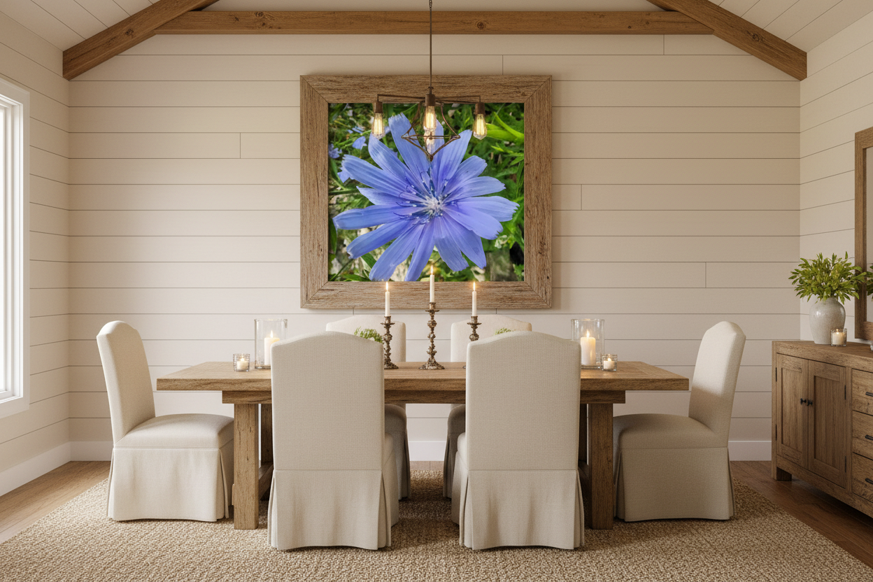 Farmhouse Dining Room Mockup