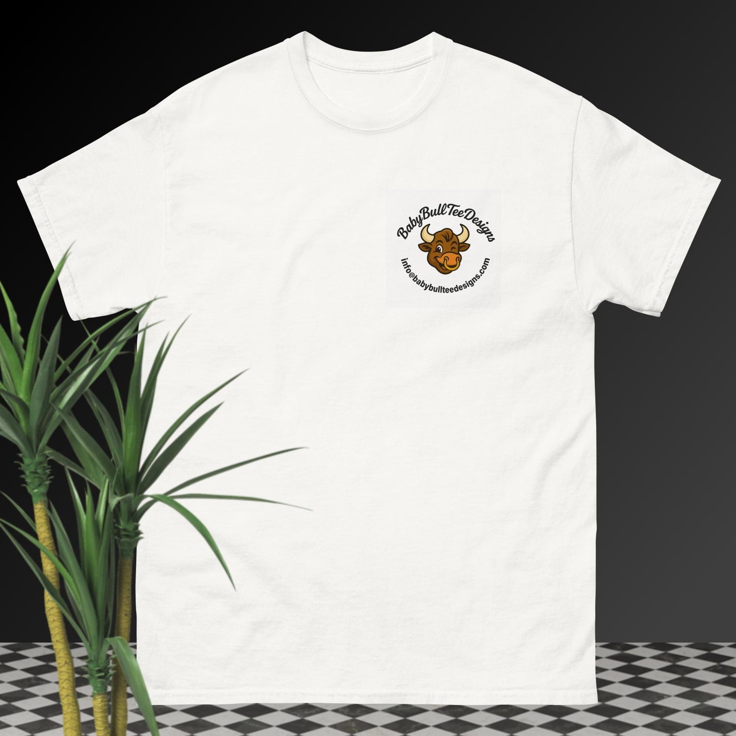 BabyBull White Logo Tee