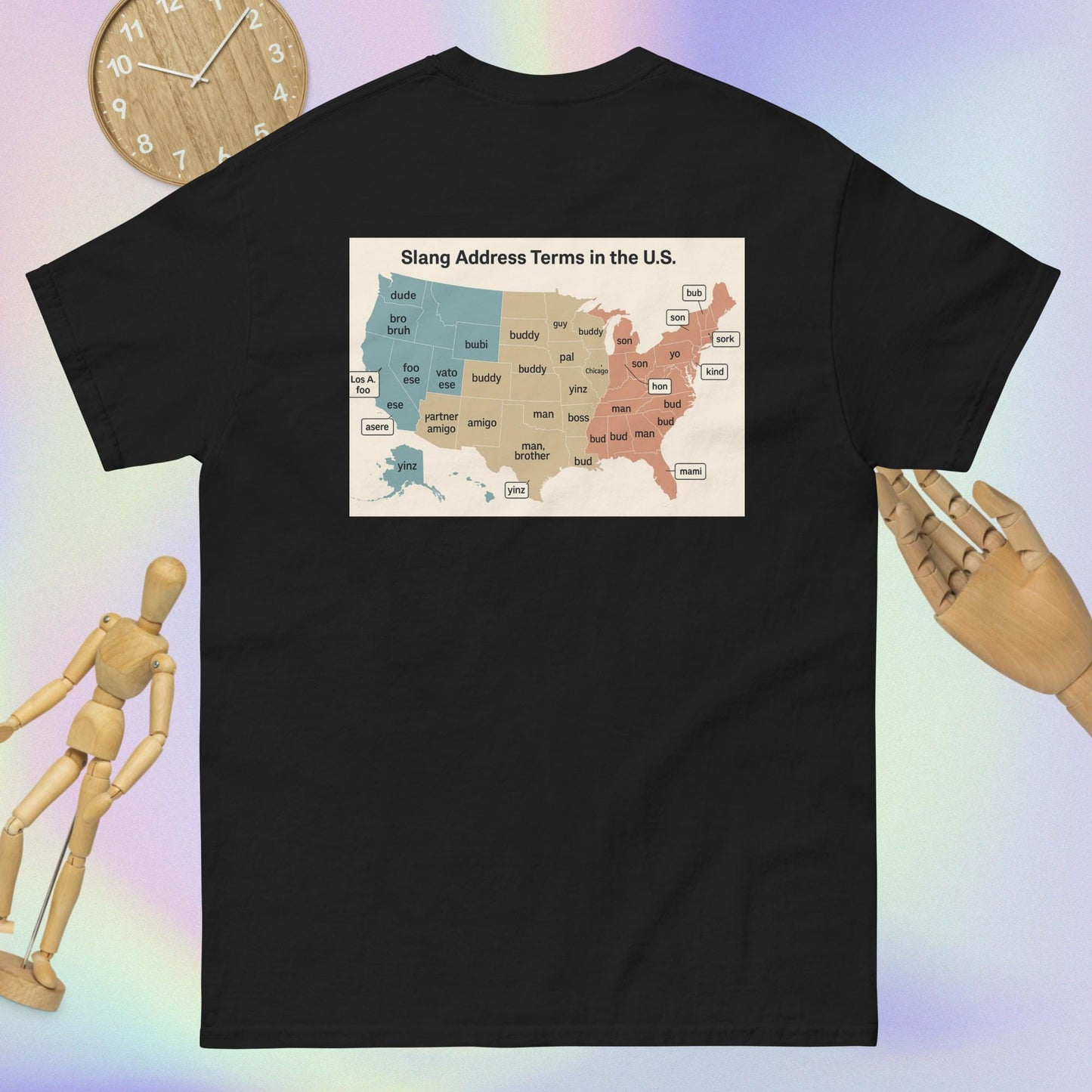 BabyBull Map Tee Classic Black edition,