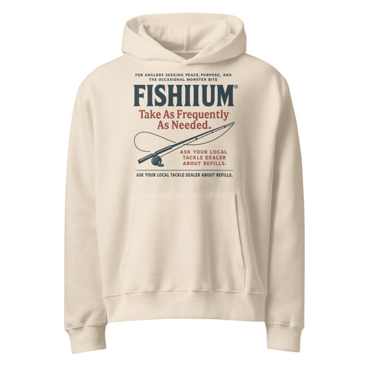 Fishium Hoodie – Funny Fishing Prescription Hoodie – BabyBull Fishing Co.