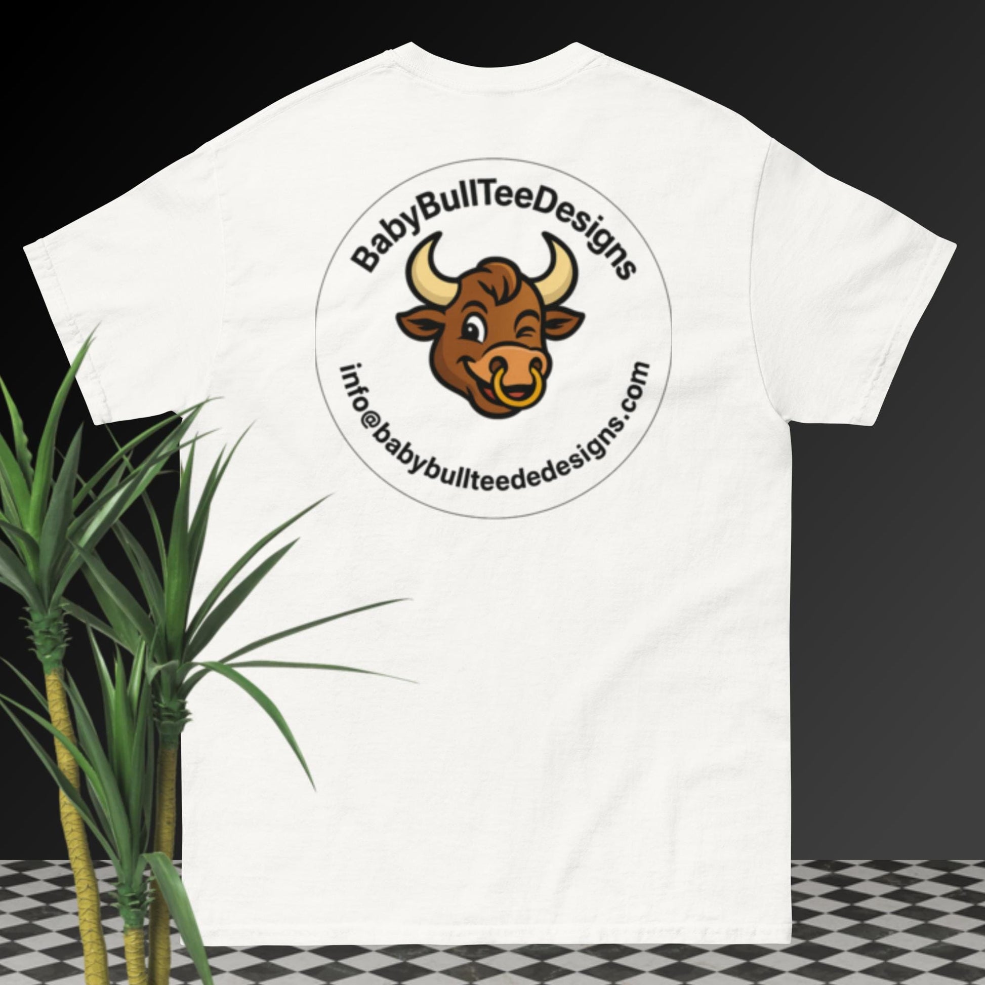 BabyBull White Logo Tee