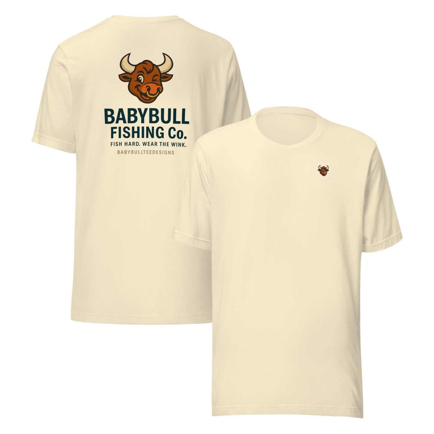 BabyBull Fishing Co. Tee – Fish Hard. Wear the Wink. | Angler Shirt | Fishing Lifestyle Apparel