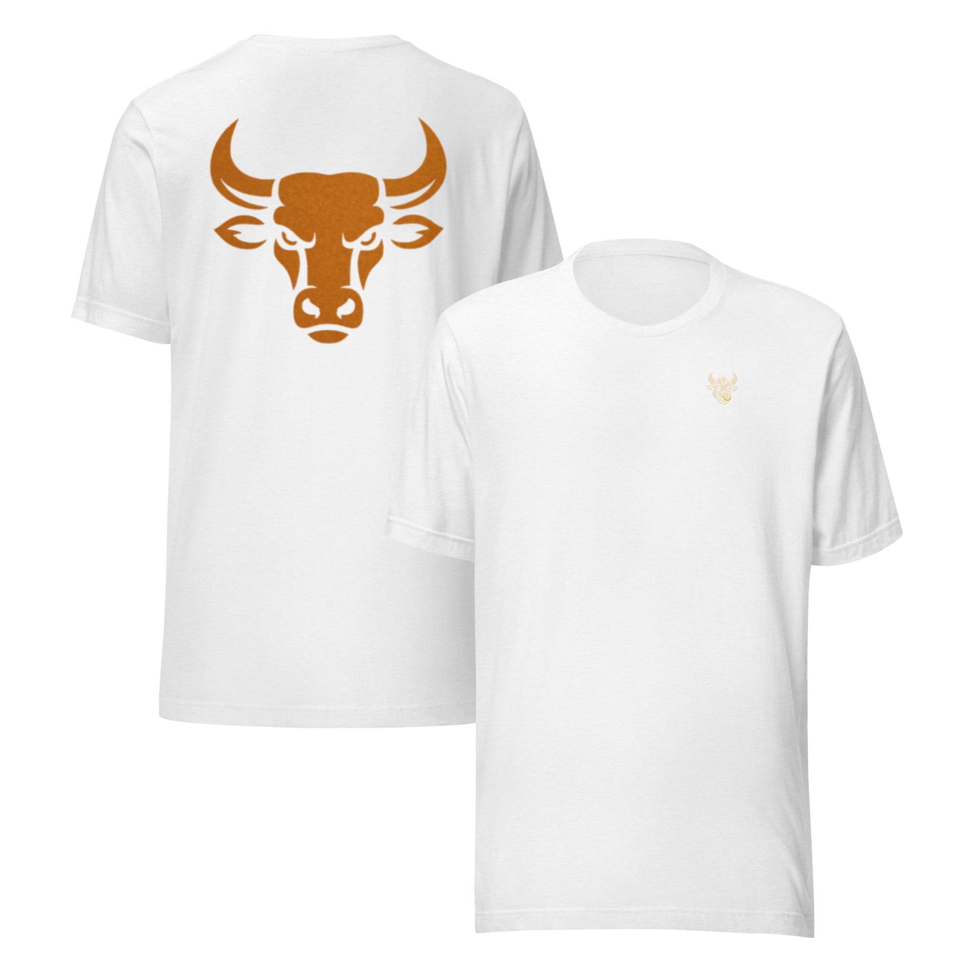 Bold Bull Head Graphic Tee – BabyBull Matador Line | Premium Black & Orange Power Design
