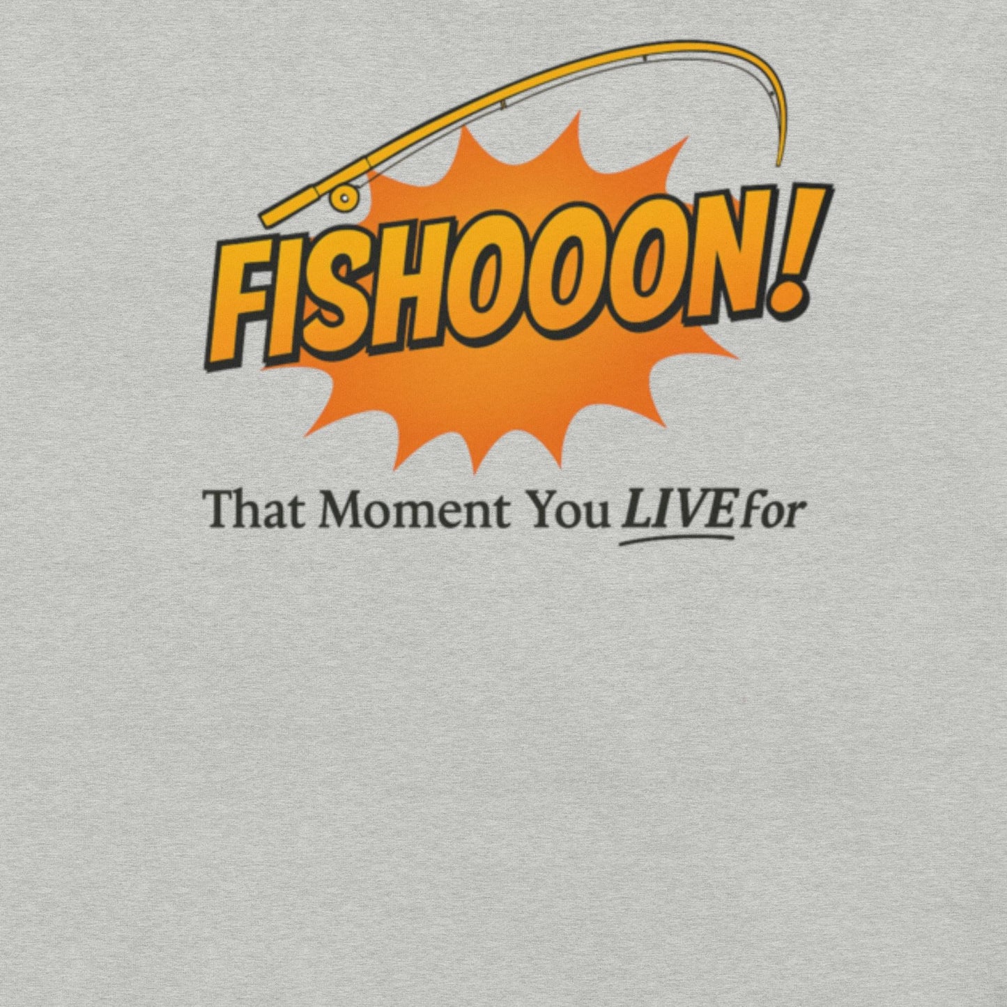 Orange Fishooon!™ – BabyBull Fishing Co. Tee