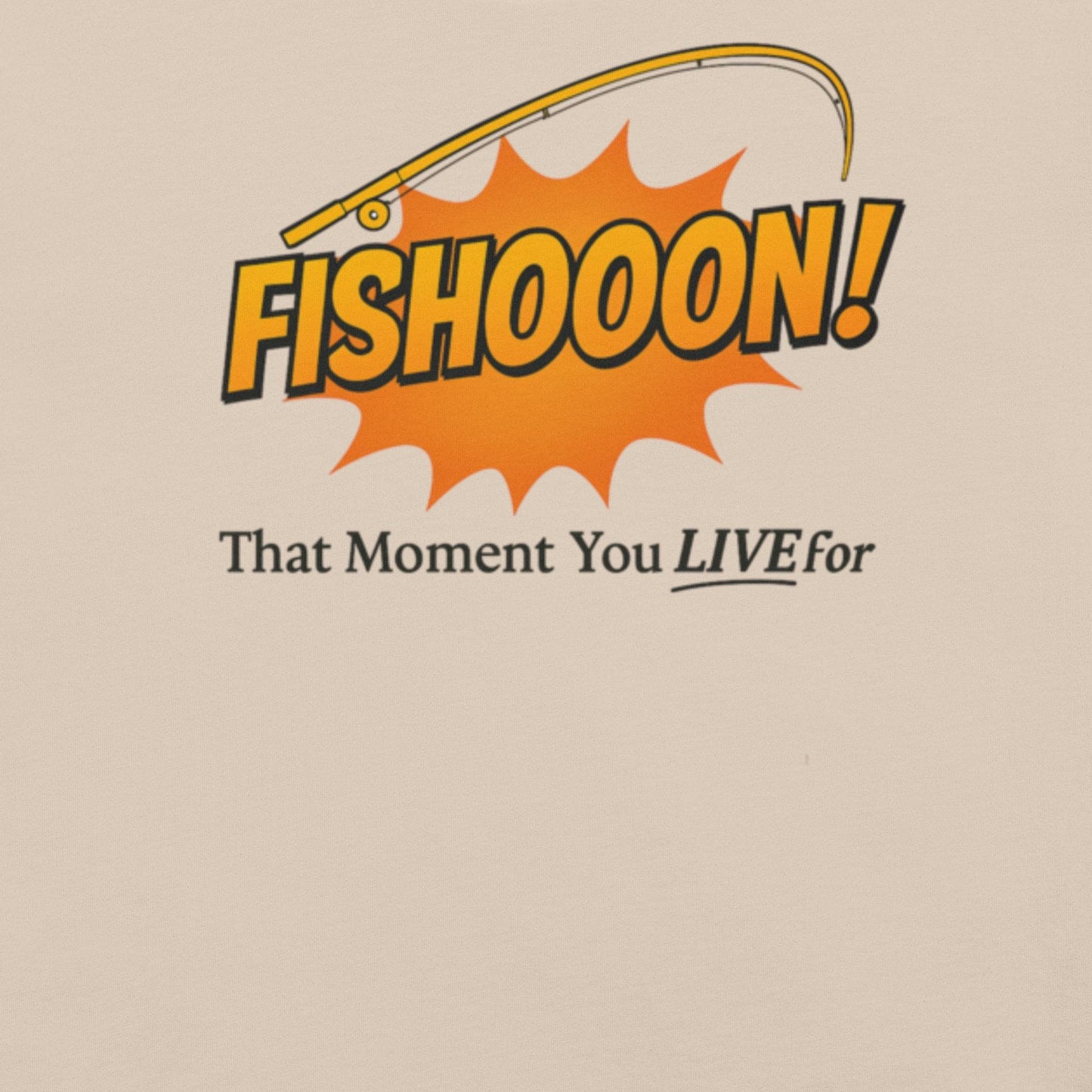 Orange Fishooon!™ – BabyBull Fishing Co. Tee