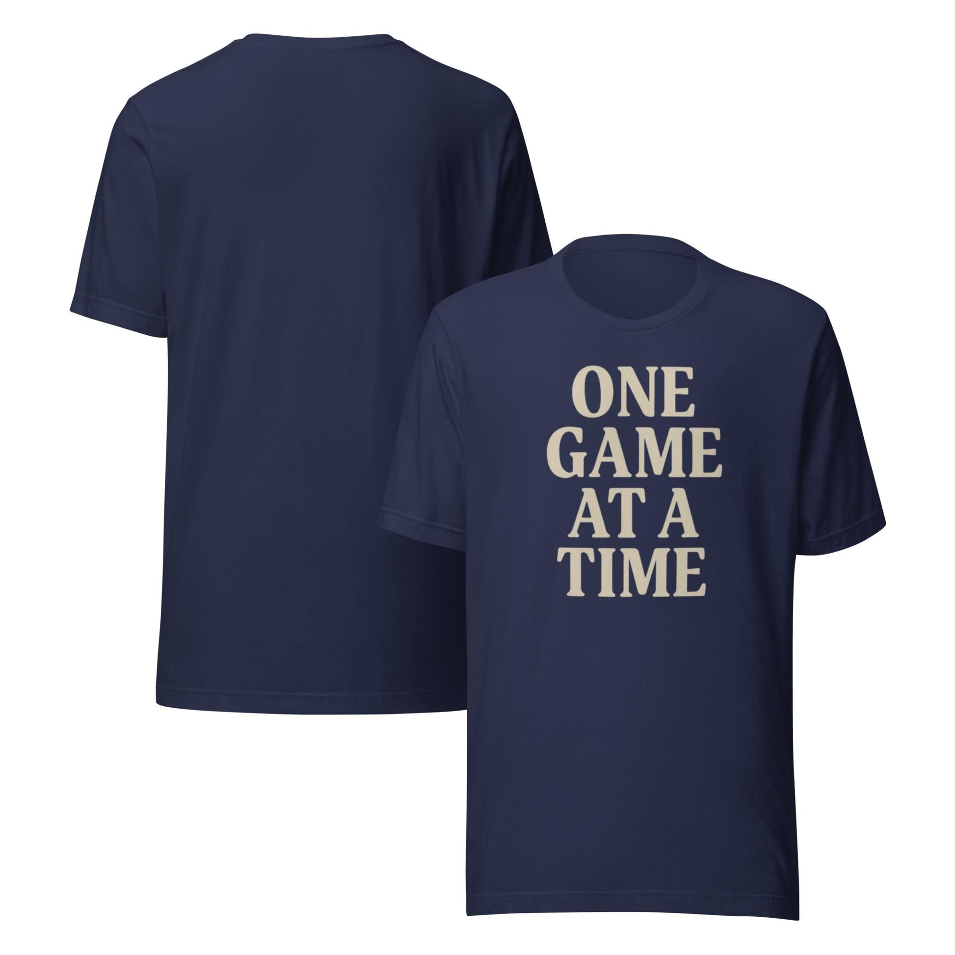 One Game at a Time Unisex t-shirt