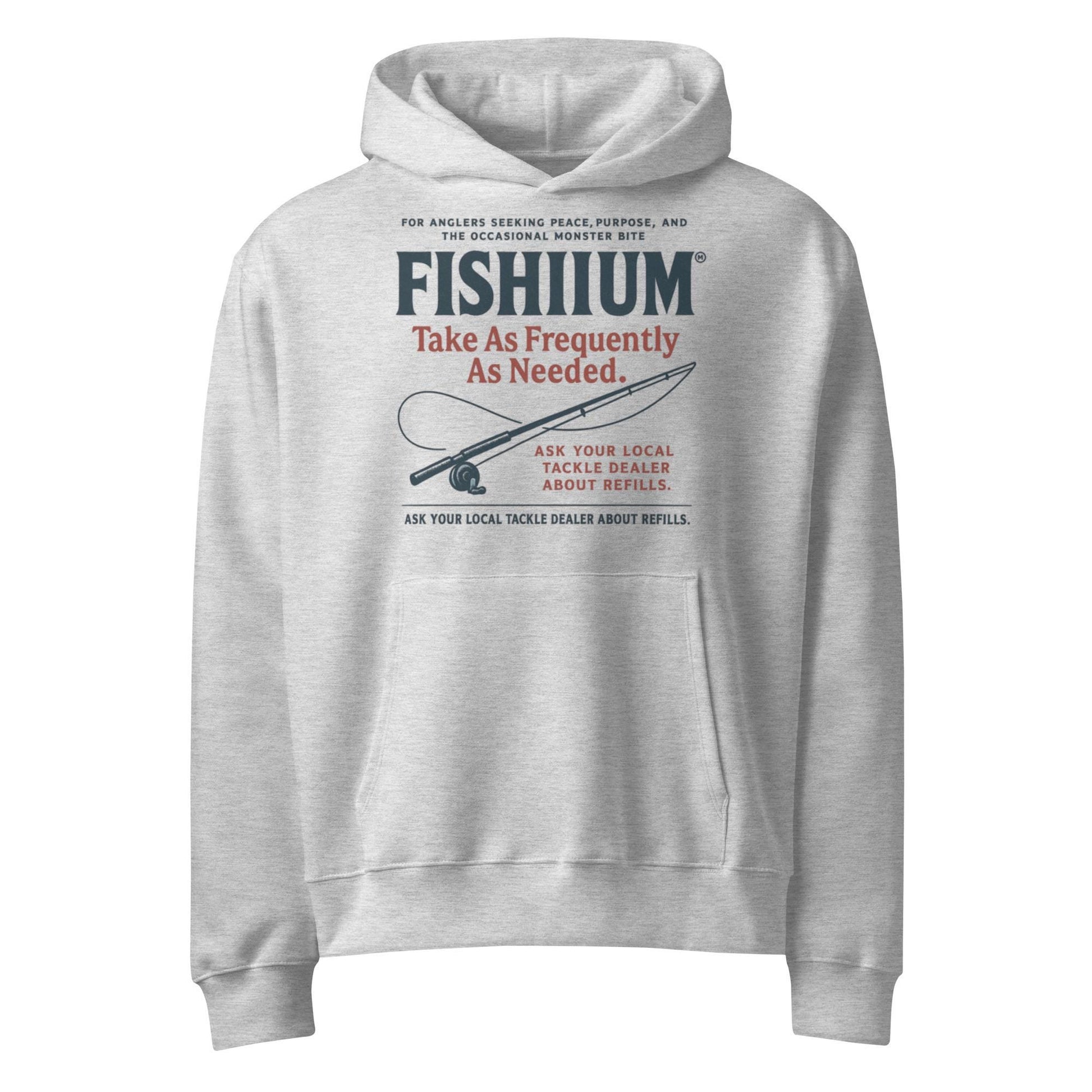 Fishium Hoodie – Funny Fishing Prescription Hoodie – BabyBull Fishing Co.