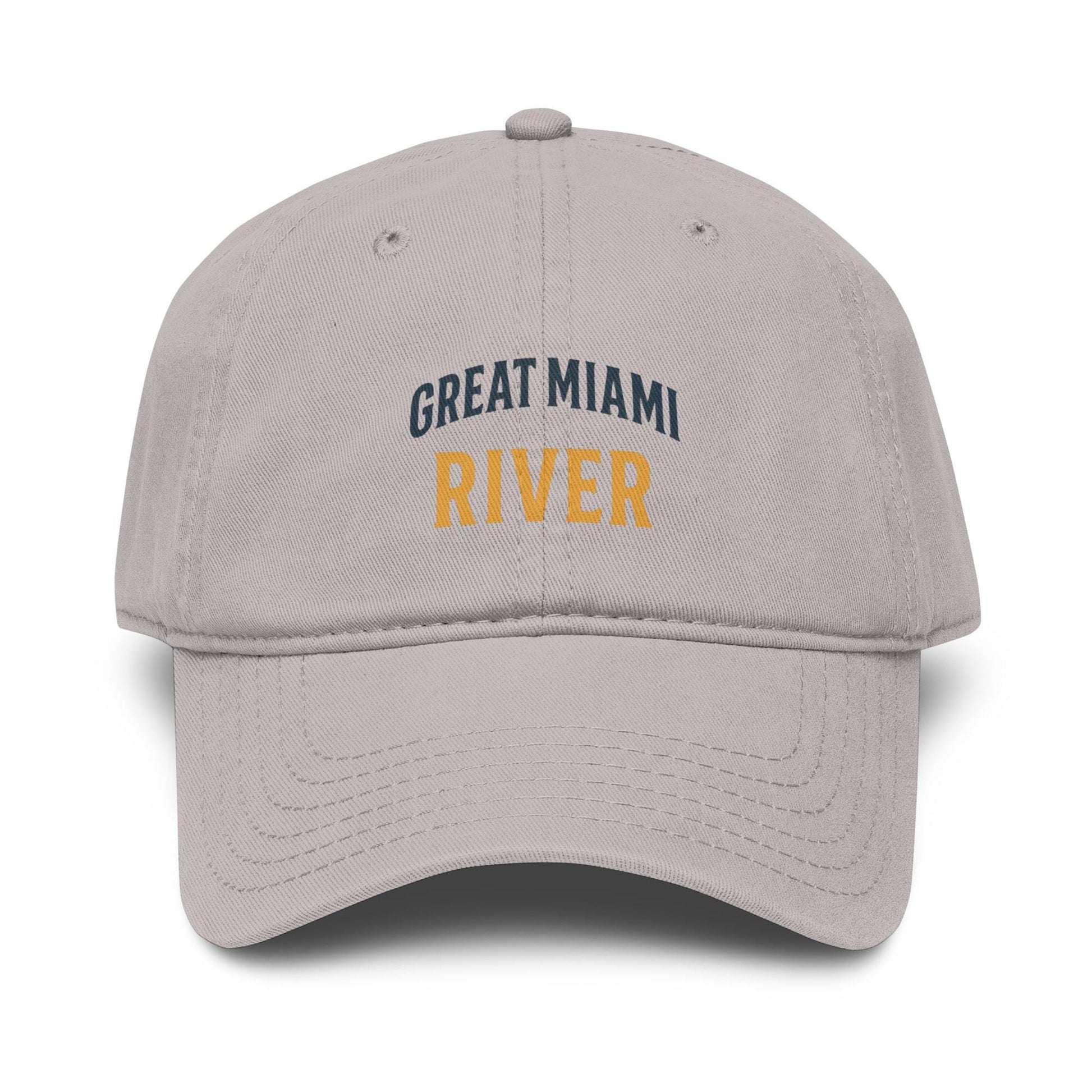 Great Miami River Fishing Cap – BabyBull Fishing Co. | Ohio Angler Hat | Fish Hard. Wear the Wink.