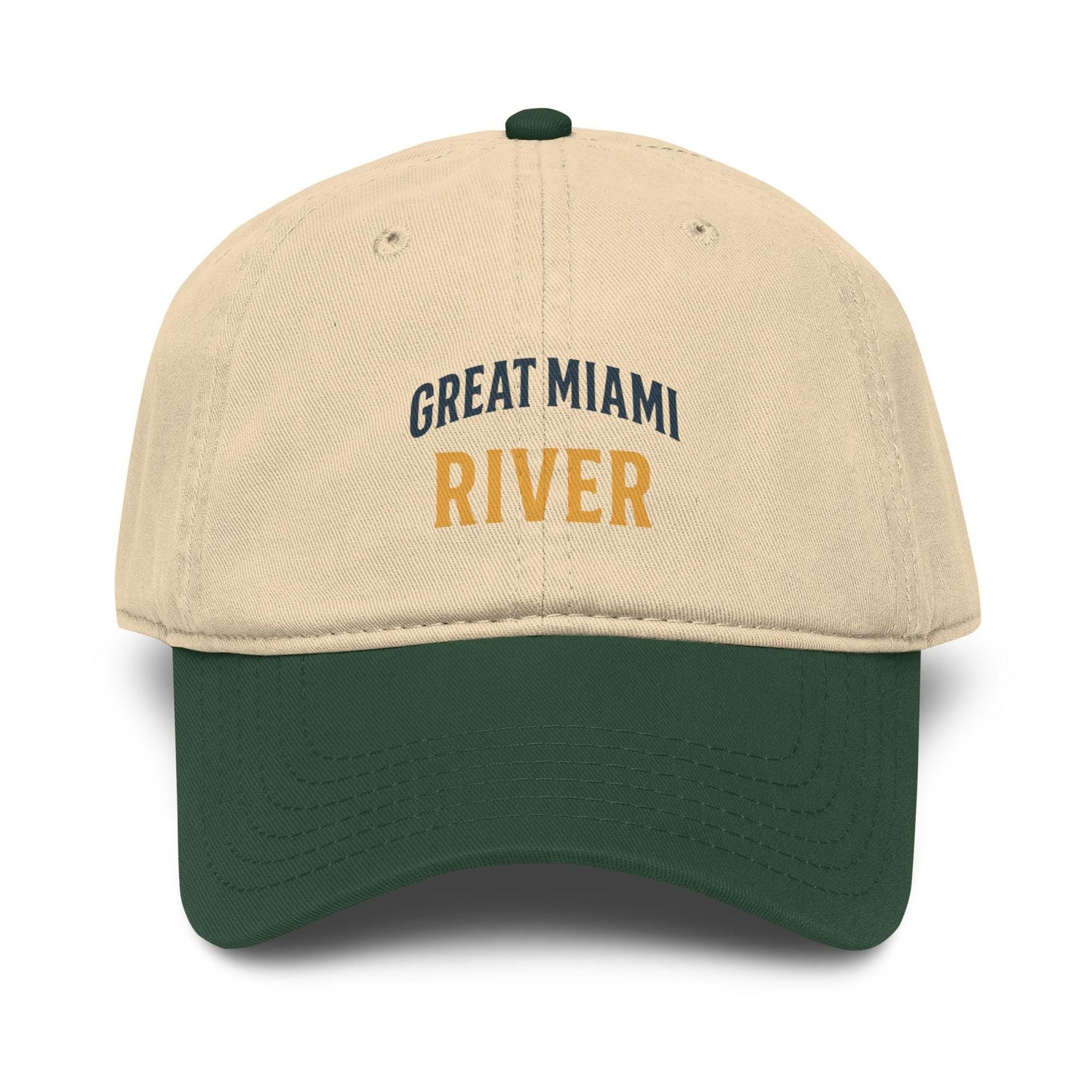 Great Miami River Fishing Cap – BabyBull Fishing Co. | Ohio Angler Hat | Fish Hard. Wear the Wink.