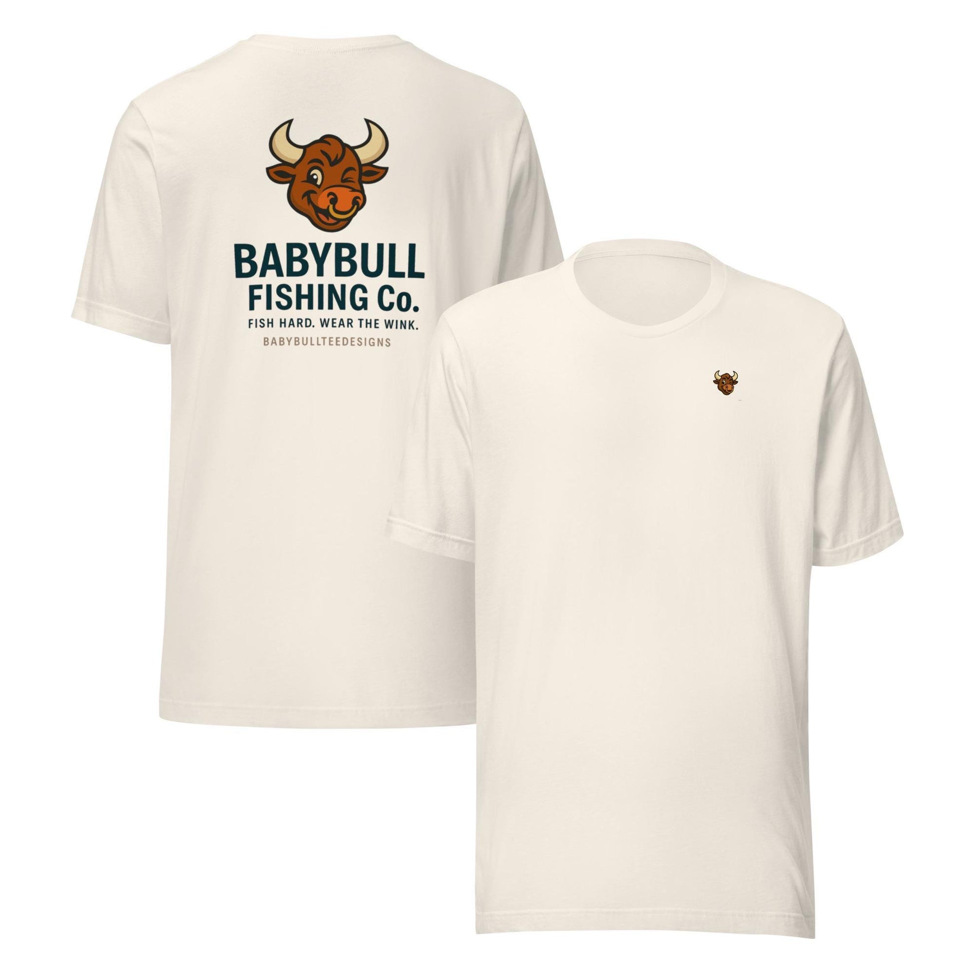 BabyBull Fishing Co. Tee – Fish Hard. Wear the Wink. | Angler Shirt | Fishing Lifestyle Apparel
