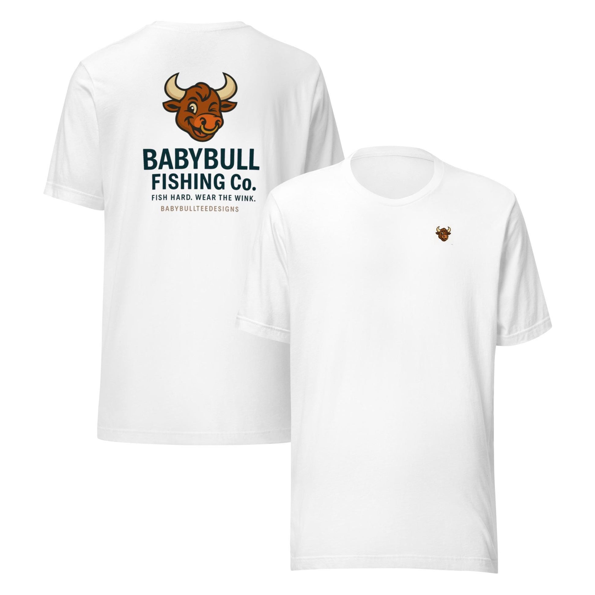 BabyBull Fishing Co. Tee – Fish Hard. Wear the Wink. | Angler Shirt | Fishing Lifestyle Apparel
