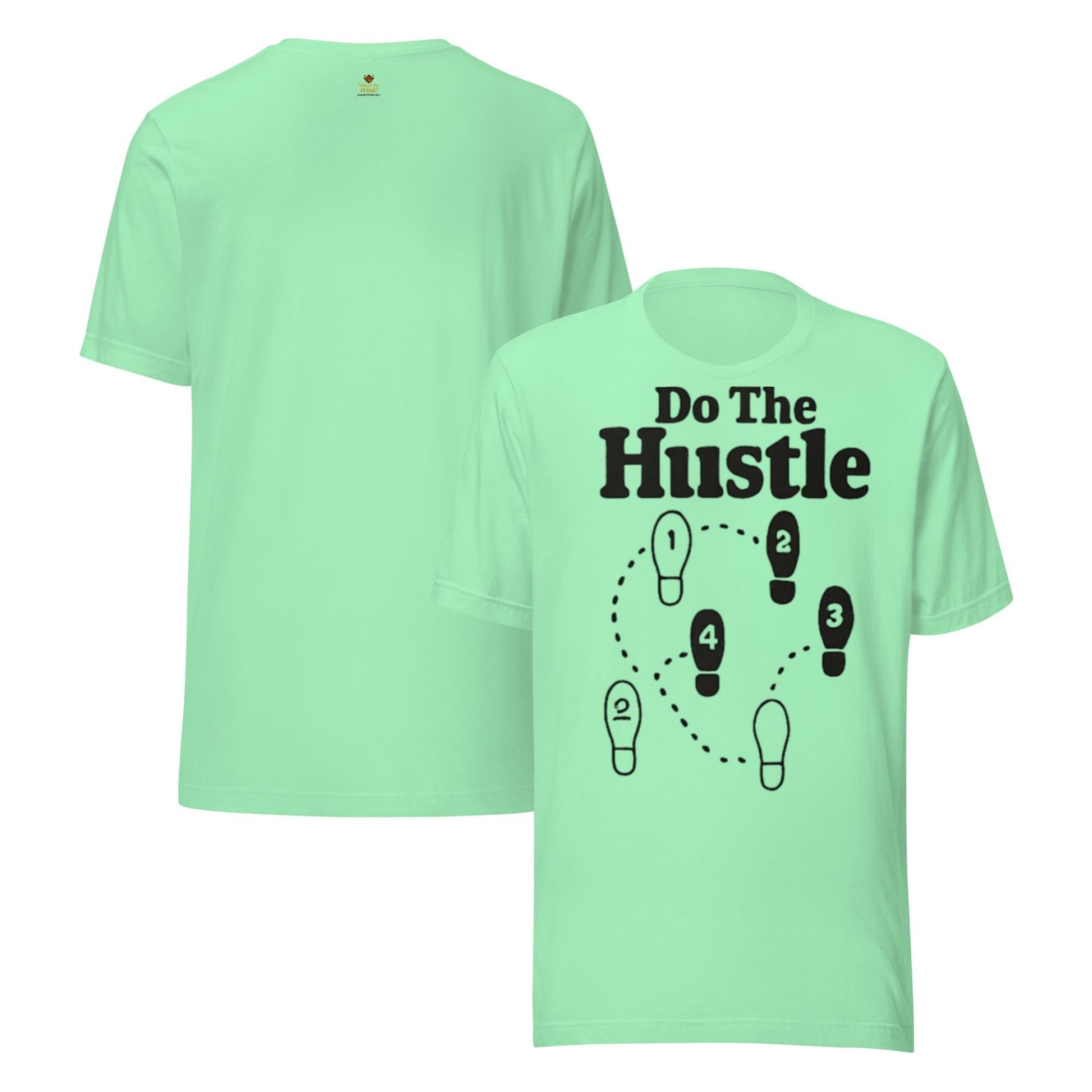 Do The Hustle – Retro Dance Step Tee by BabyBullTeeDesigns™