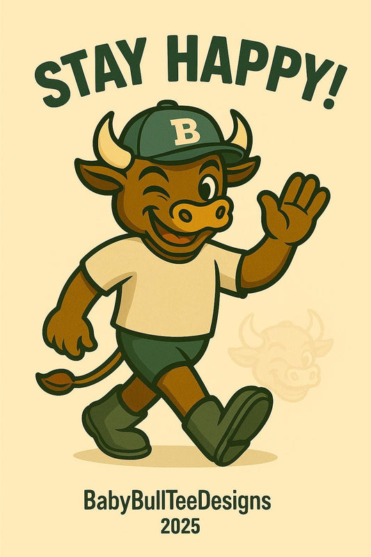 BabyBull Stay Happy Wallpaper Free Phone Screensaver 2025 Edition | BabyBull