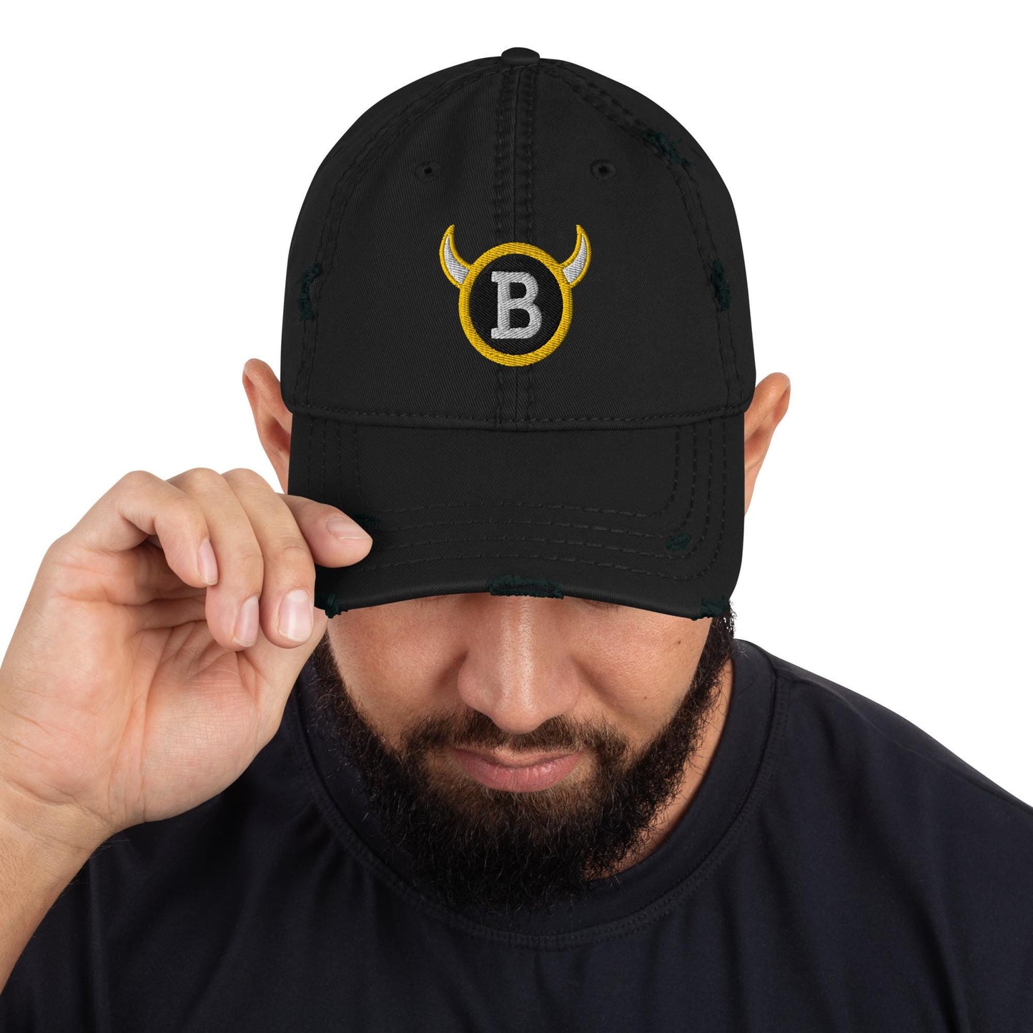 Horned B Hat