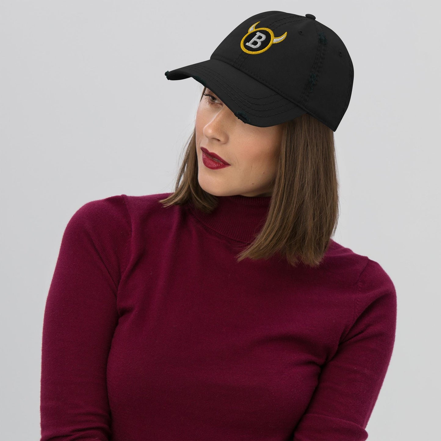 Horned B Hat