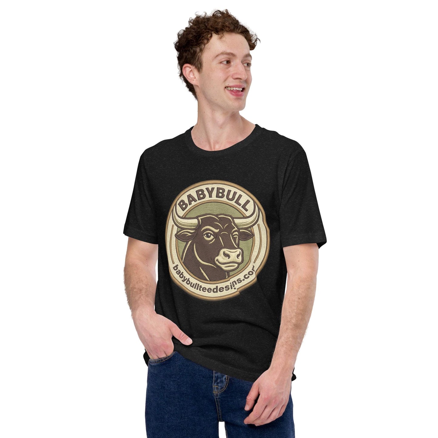 BabyBull Heritage Seal T-Shirt – Classic Winking Bull Logo Fishing & Outdoor Tee