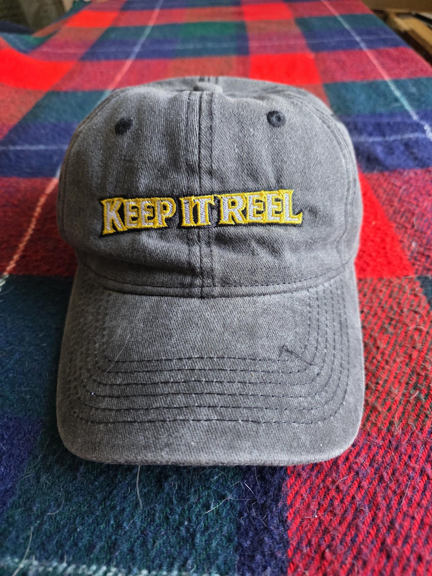 Great Miami River Fishing PROMO Hat – Ohio Angler Cap – Fisherman Gift – Midwest Bass Fishing Hat – BabyBull Fishing Co