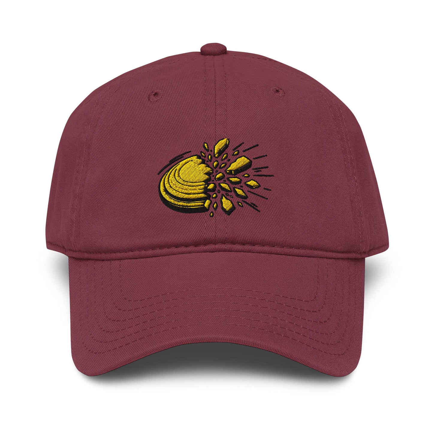Yellow Dusted Clay Burst Embroidered Hat – BabyBull Trap Shooting