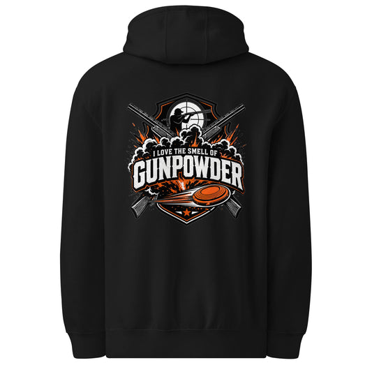 I Love the Smell of Gunpowder Trap Shooting Hoodie