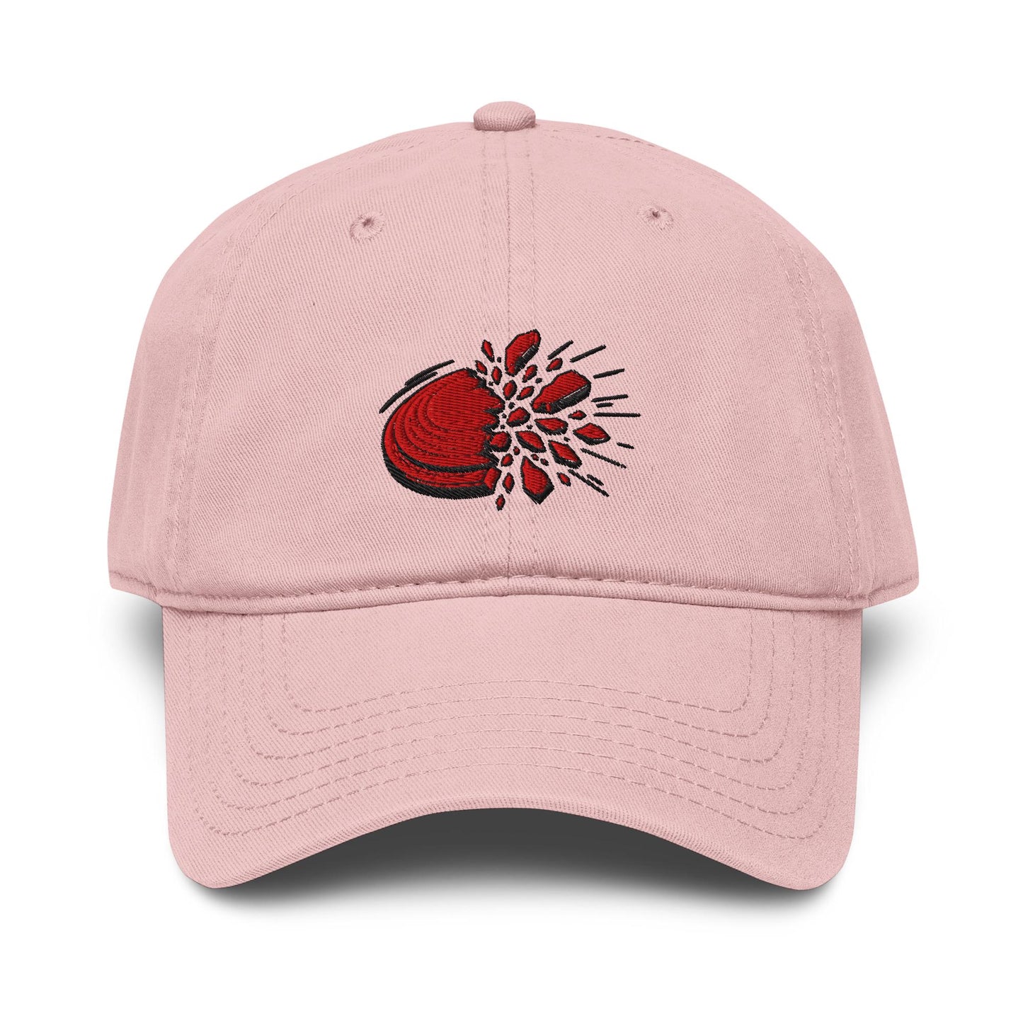 Red Dusted Clay Burst Embroidered Hat – BabyBull Trap Shooting