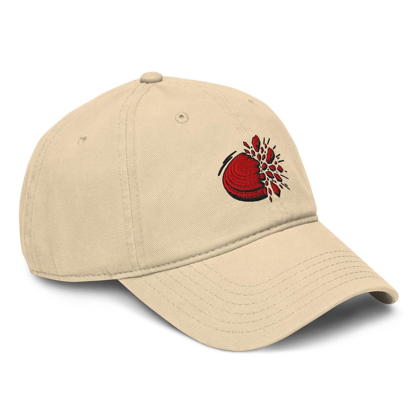 Red Dusted Clay Burst Embroidered Hat – BabyBull Trap Shooting
