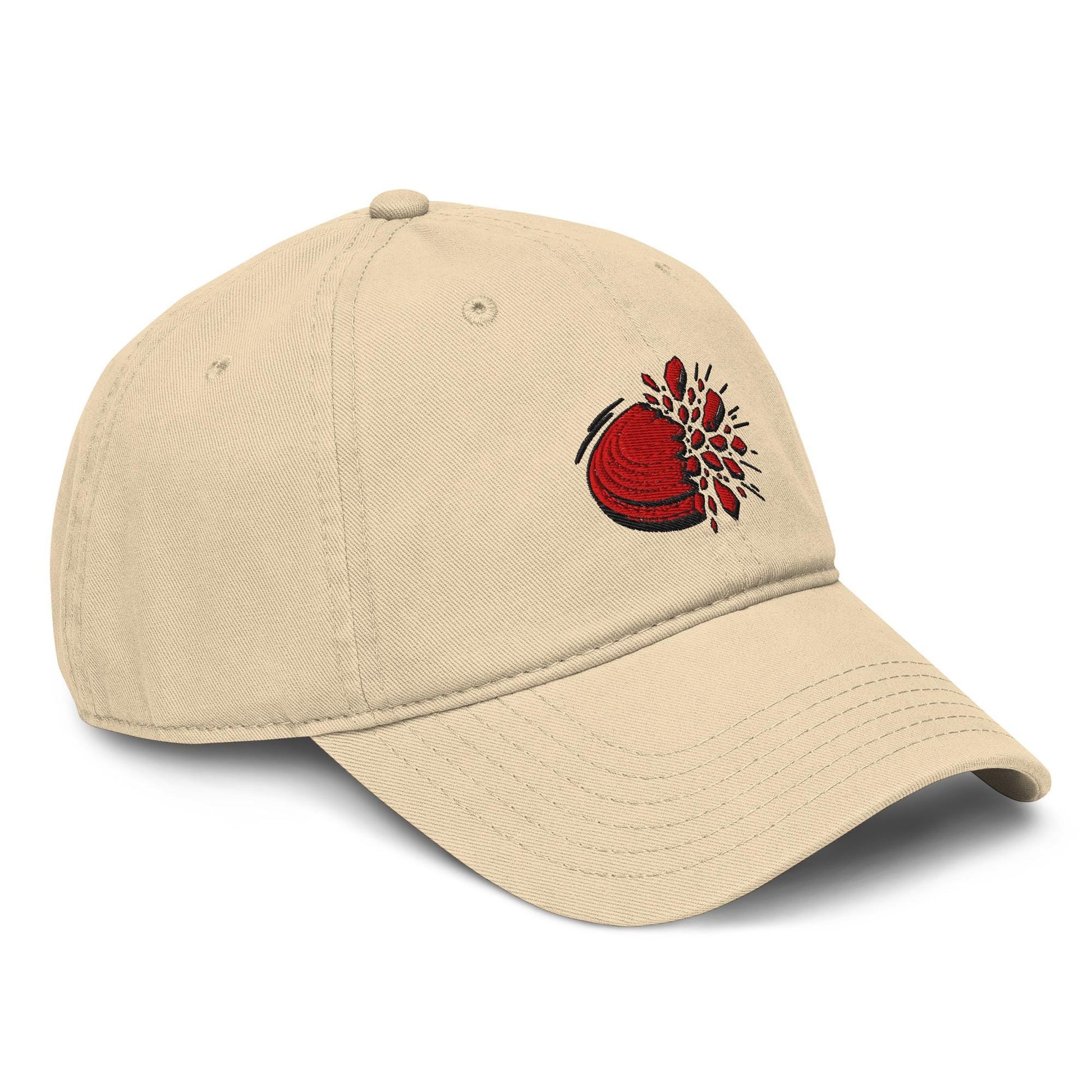 Red Dusted Clay Burst Embroidered Hat – BabyBull Trap Shooting