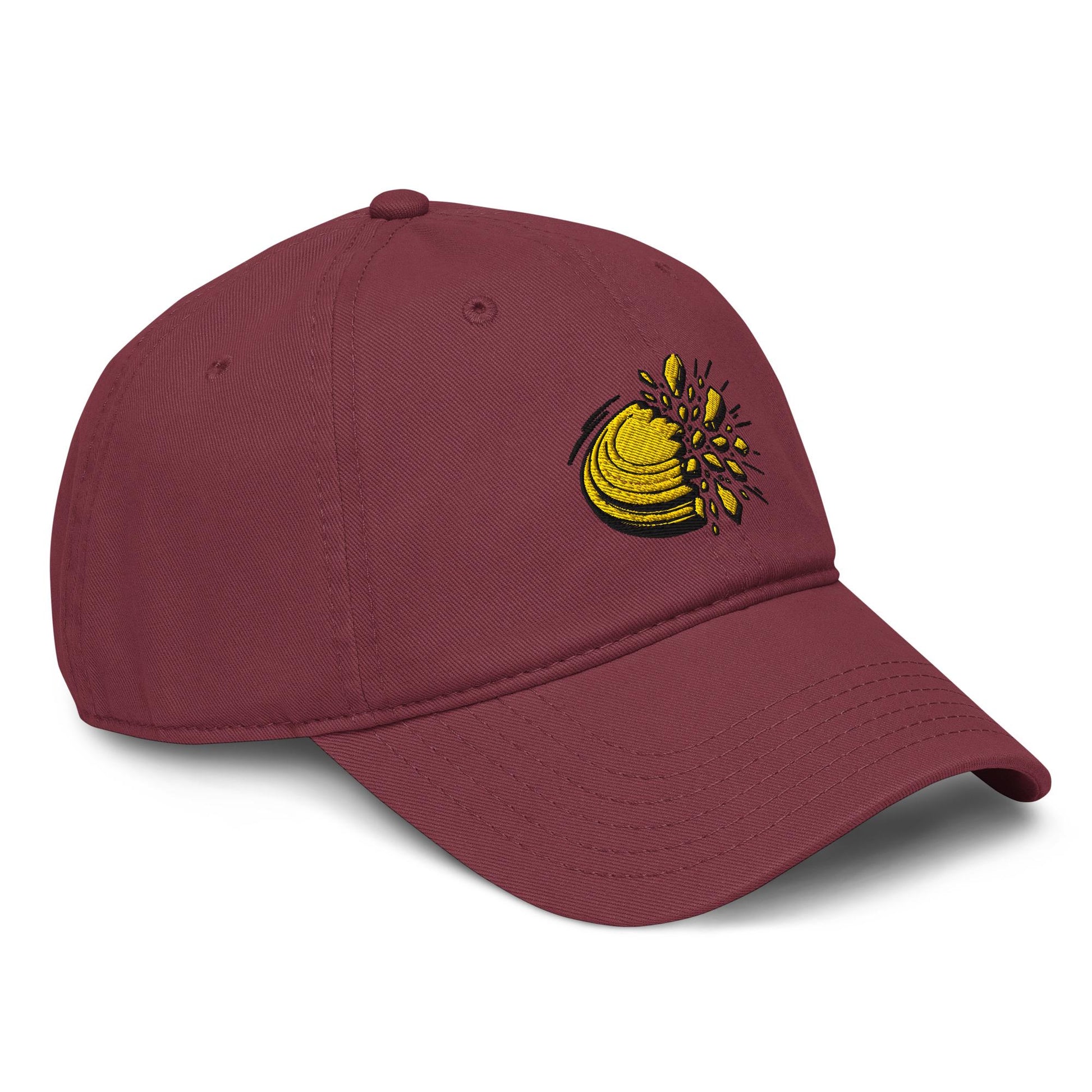 Yellow Dusted Clay Burst Embroidered Hat – BabyBull Trap Shooting