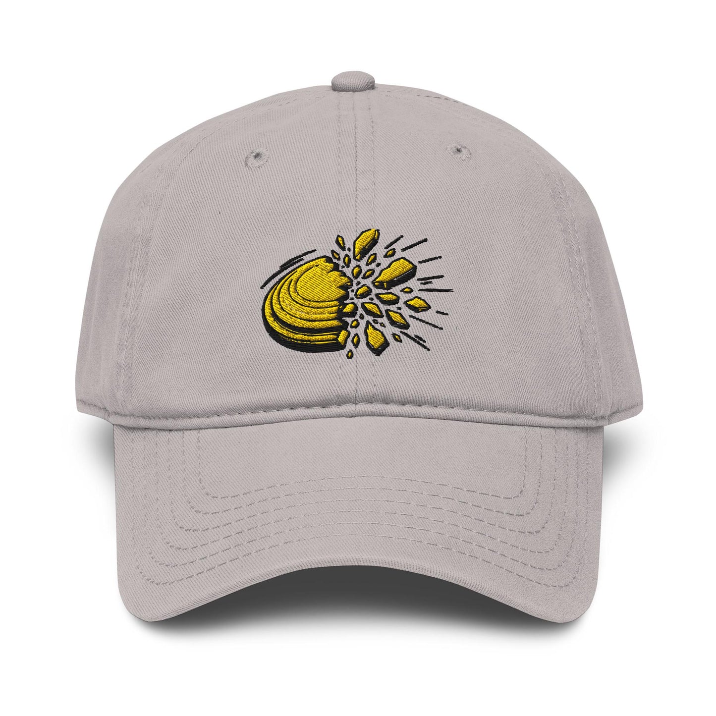 Yellow Dusted Clay Burst Embroidered Hat – BabyBull Trap Shooting