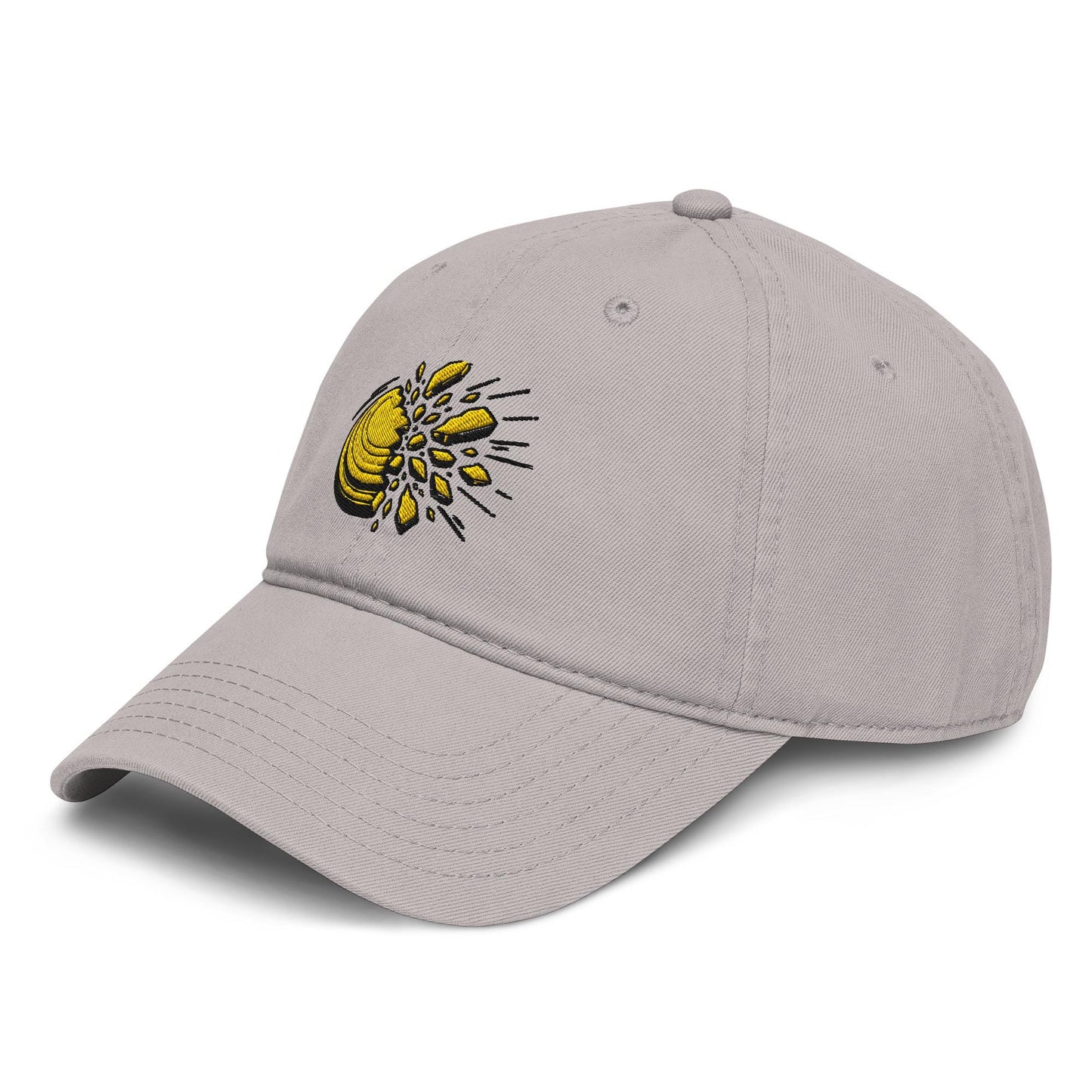 Yellow Dusted Clay Burst Embroidered Hat – BabyBull Trap Shooting