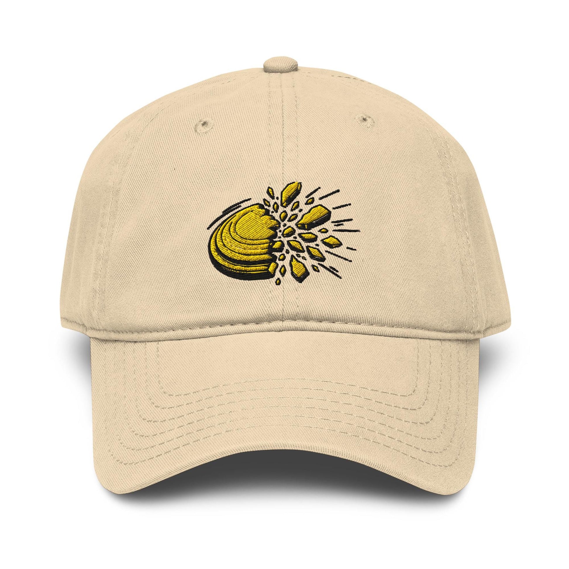 Yellow Dusted Clay Burst Embroidered Hat – BabyBull Trap Shooting