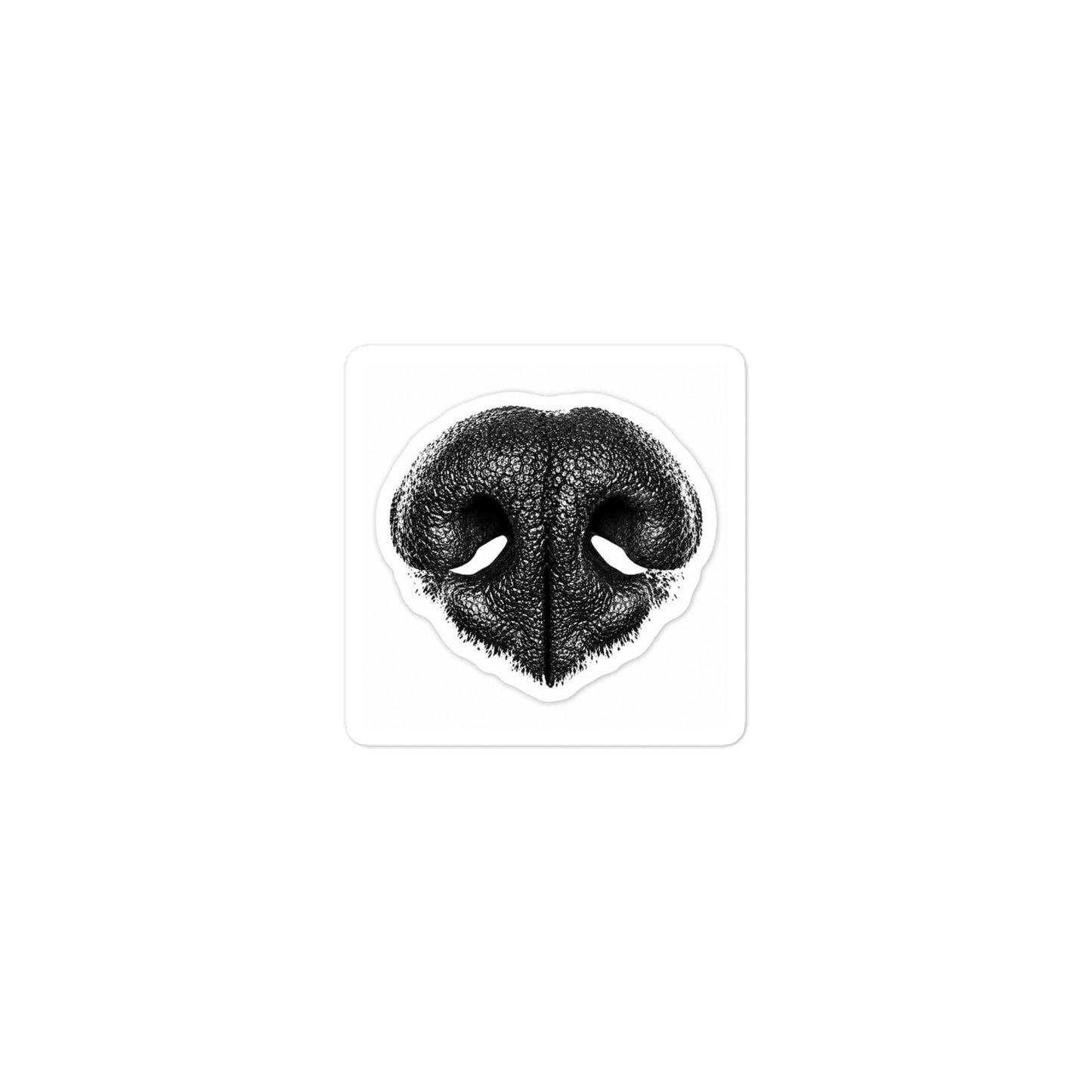 Dog Nose Print Sticker Nose Boop Decal Doig Lover Gift Minimal Black Pet Sticker