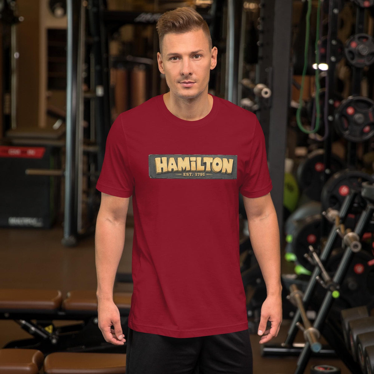Hamilton 1791 T-Shirt | Vintage Hamilton Ohio Heritage Tee | Retro Hometown Shirt