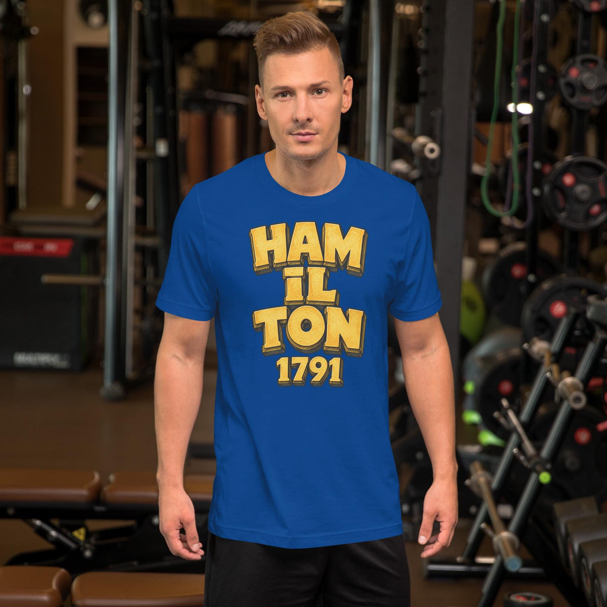 Hamilton 1791 T-Shirt | Black Hamilton Ohio Heritage Tee | Bold Hometown Shirt